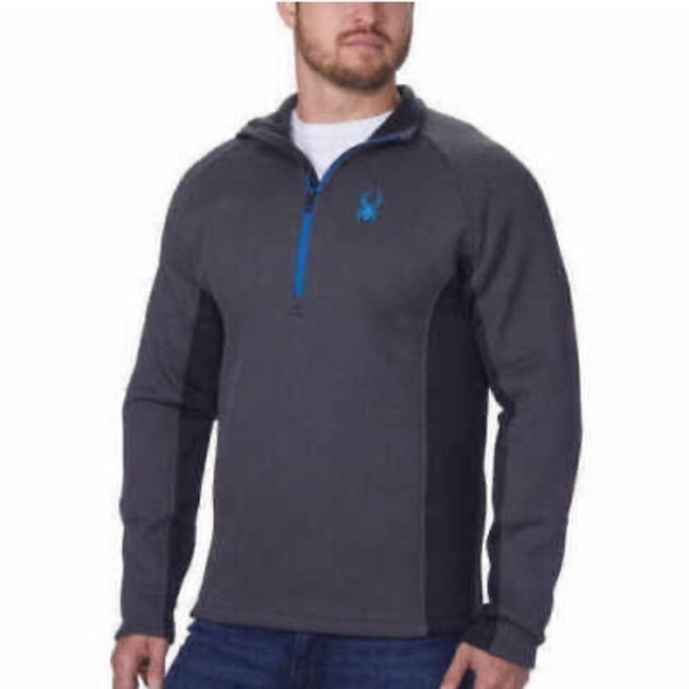 SPYDER SPIDER Quarter Zip Outbound Stryke Sweater Pullover Jumper Jacket LARGE L